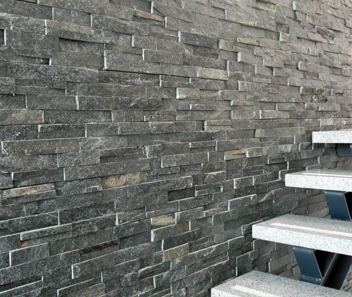 Parement de murs Quartzite grise