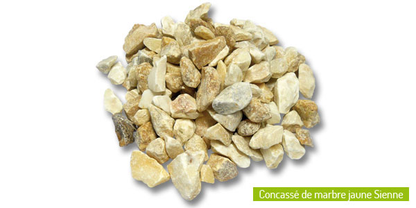 Les concassés de marbre
