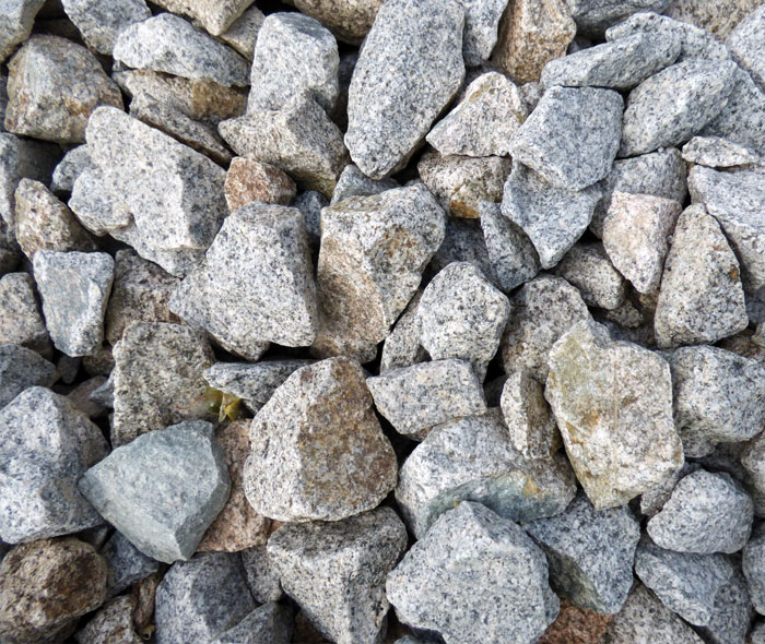 Granit gris mélangé