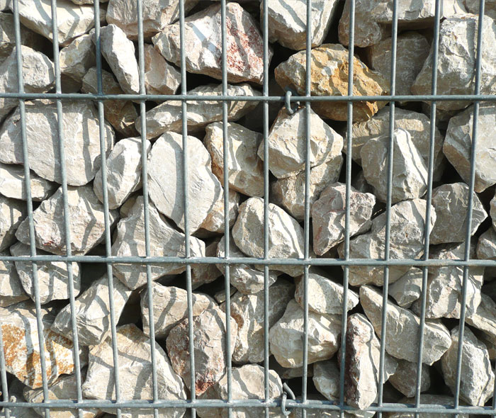 Stone Box et calcaire blanc/jaune