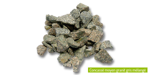 Les concassés et roches granit