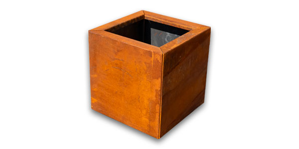 Les jardini&egrave;res en acier Corten