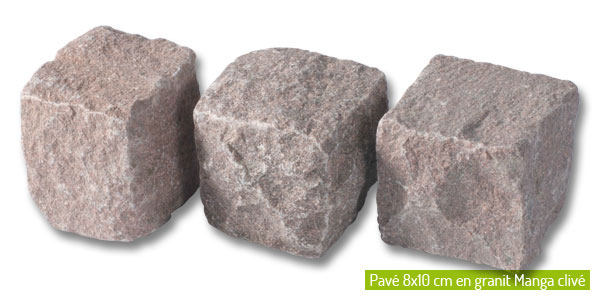 Les pavés en granit