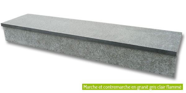 Les escaliers en granit